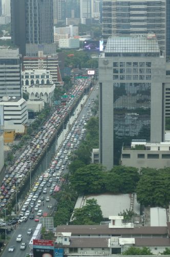 Stau in Bangkok