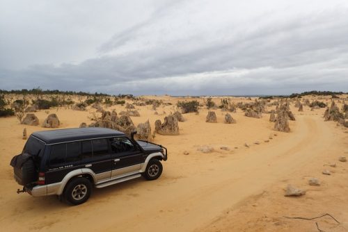 mit dem Auto in den Pinnacles