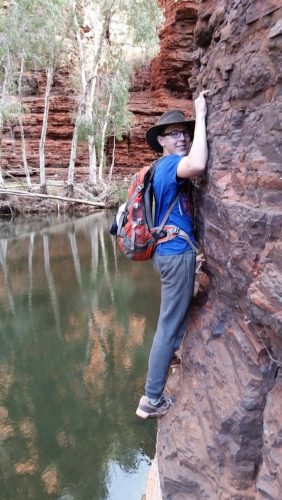 auf Abwegen im Kalamina Gorge