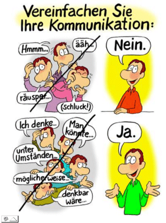 Vereinfachen Sie Ihre Kommunikation!